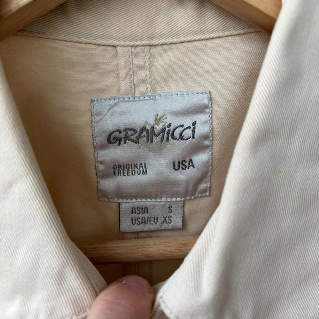 Gramicci Utility Overshirt Off White S - Japan import