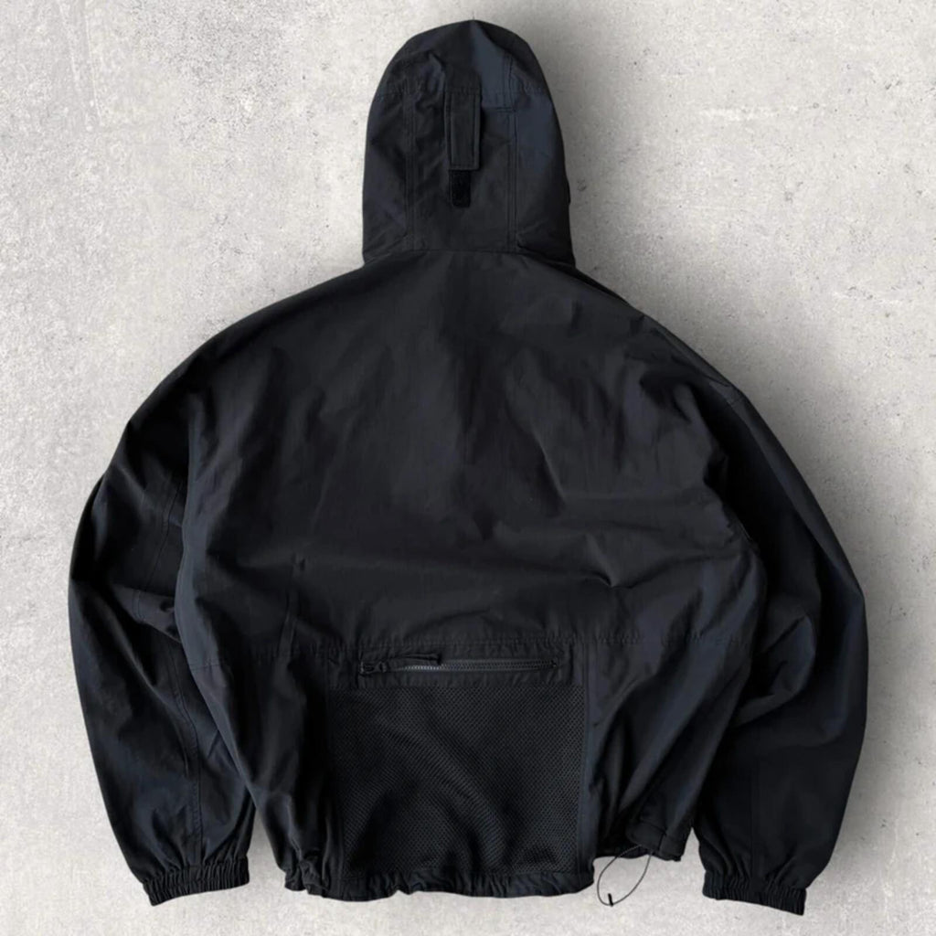 Uniform Bridge Boxy Technical Windbreaker Black L