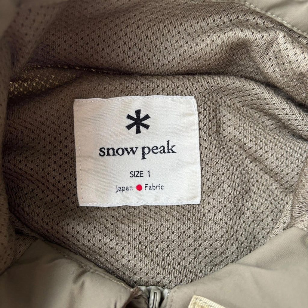Snow Peak Insulated Shell Jacket Beige S