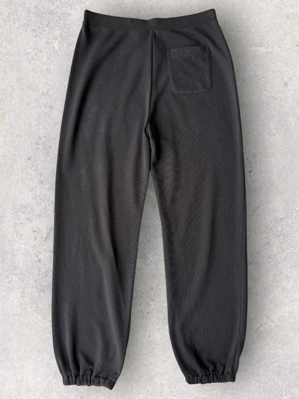 Japanese Cotton Blend Relaxed Fit Joggers Grey Size L