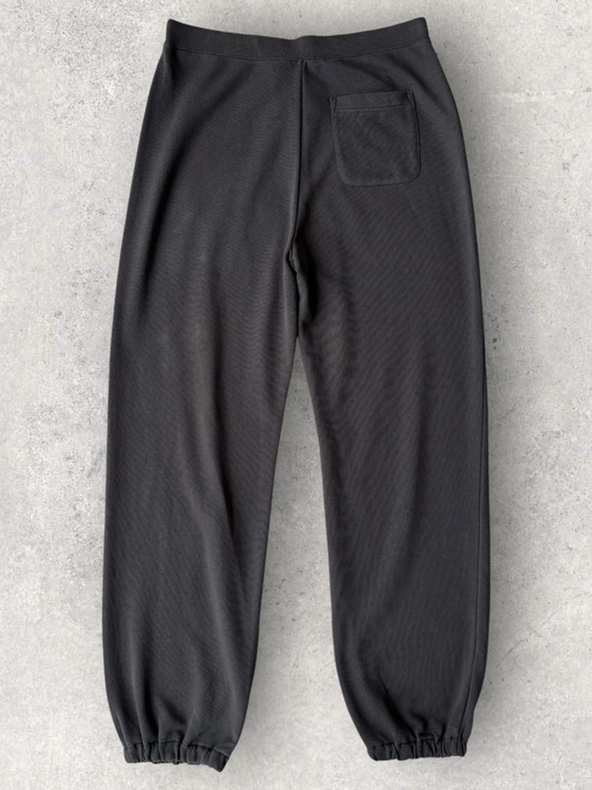 Japanese Cotton Blend Relaxed Fit Joggers Grey Size L