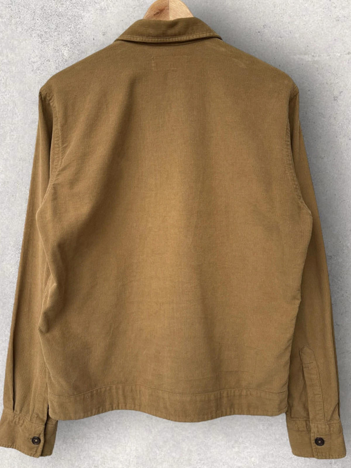 Universal Works Cord Utility Overshirt Tan Size S