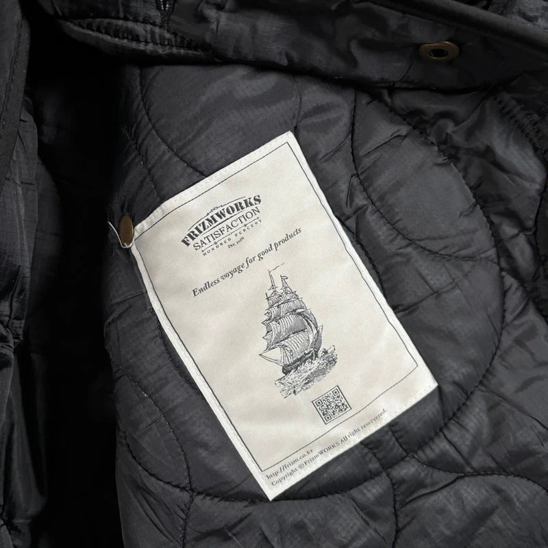 Frizmworks M65 Quilted Liner Black M