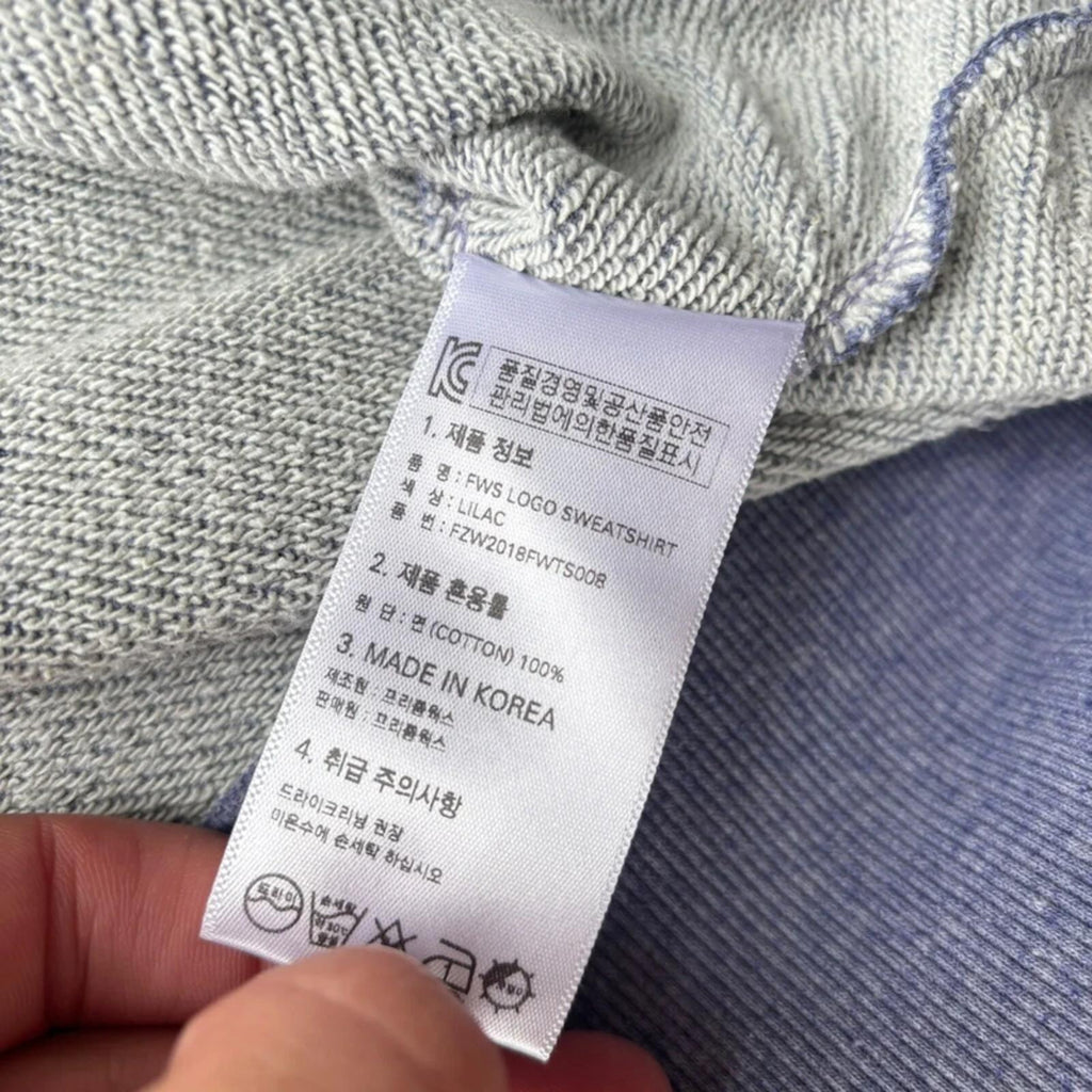 Frizmworks Logo Sweatshirt Light Lilac M