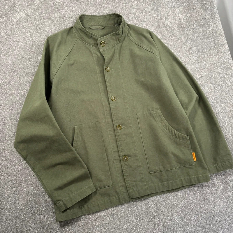 Service Works Twill Waiters Jacket Olive L