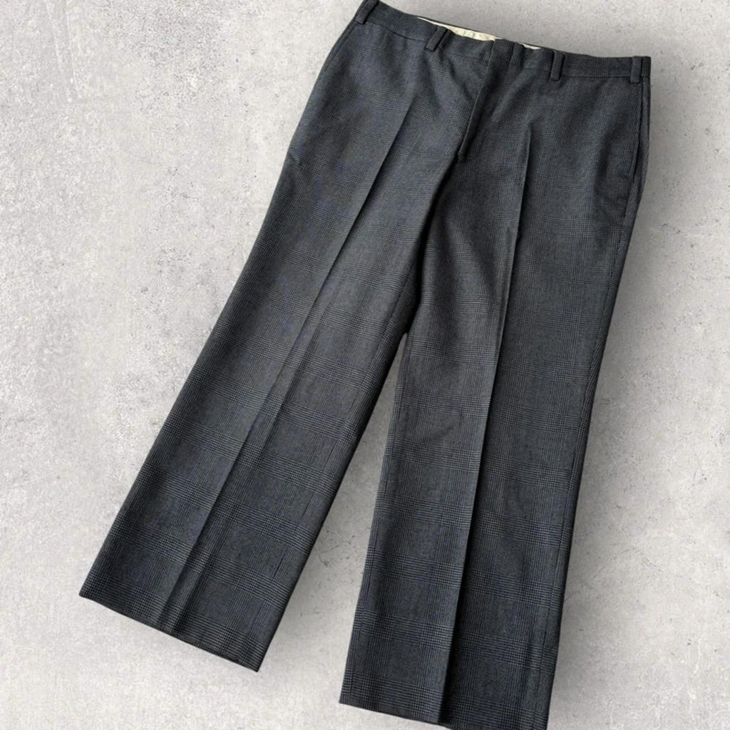 J.Press Japan Pleated Cropped Trouser Grey W33 Japan Import Tailored