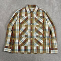 South2 West8 6 Pocket Flannel Shirt Green M