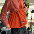 Anglan Shoulder Tie Bag Orange