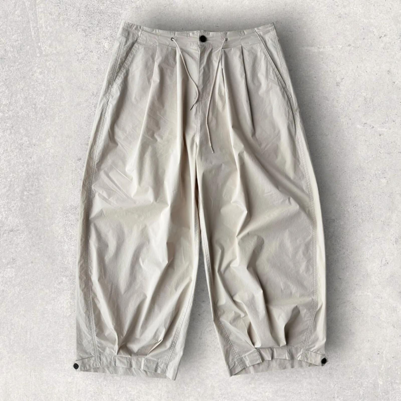 Uniform Bridge Ultra Baggy Balloon Pant Ivory L