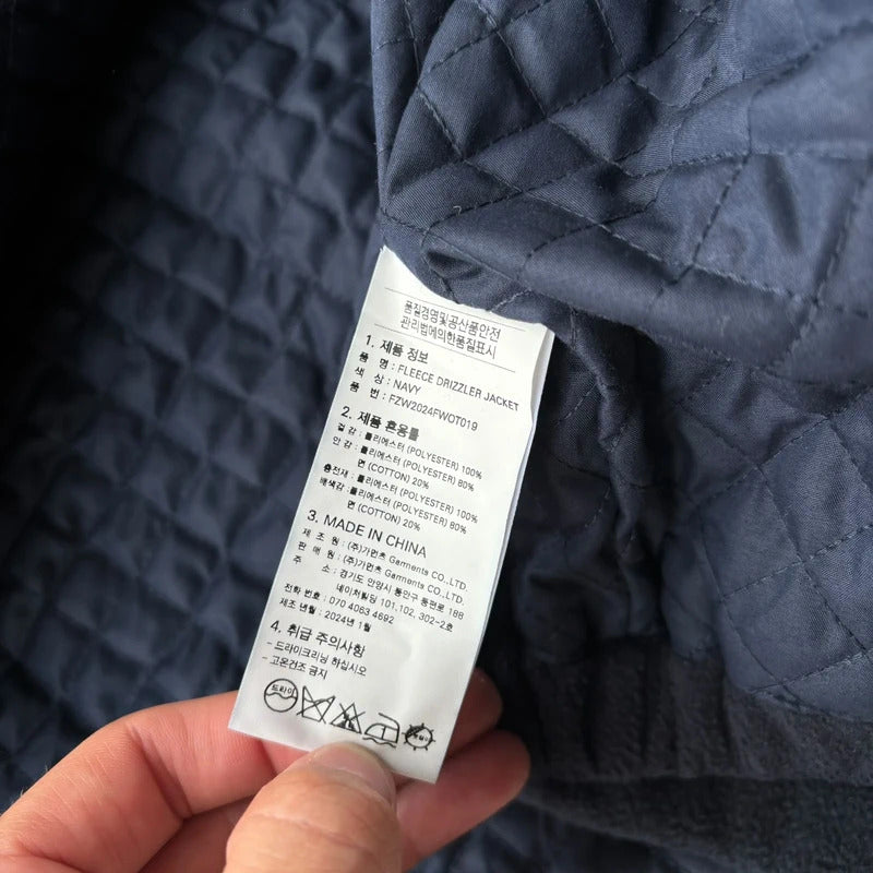 Frizmworks Fleece Drizzler Jacket Navy XL