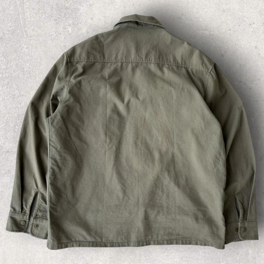 Uniform Bridge Cord Utility Shirt Khaki L