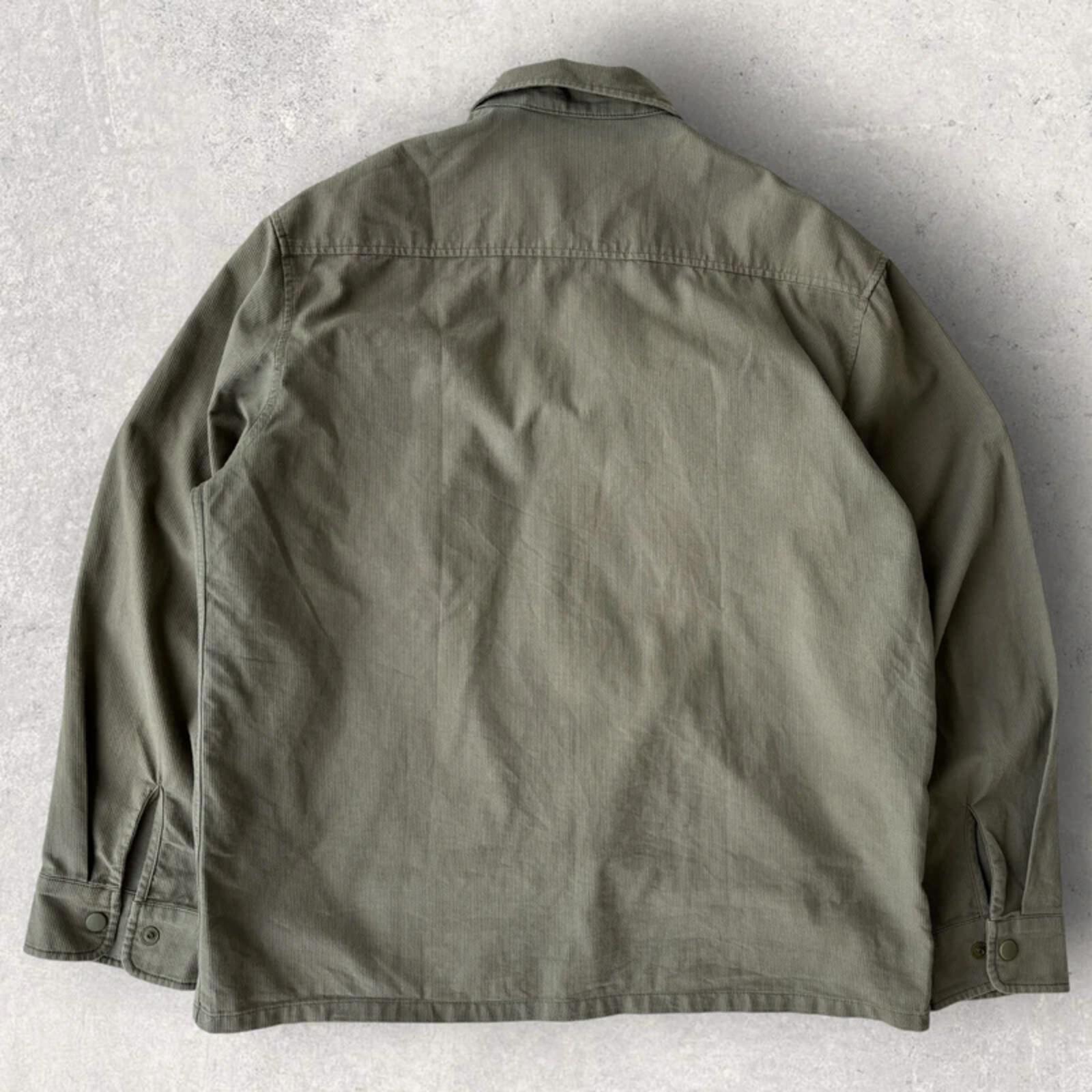 Uniform Bridge Cord Utility Shirt Khaki L