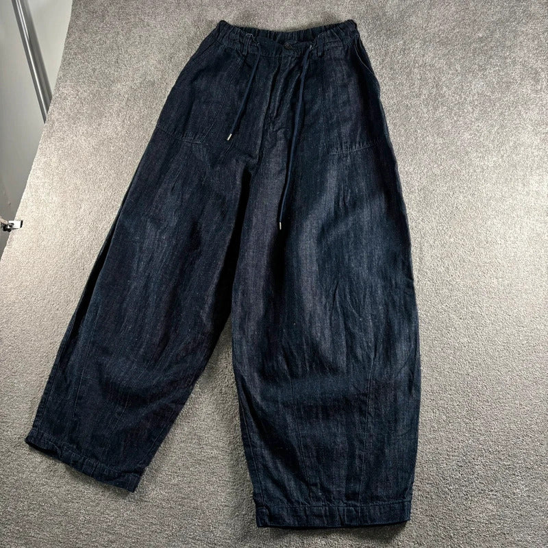 Frizmworks Linen Balloon Pant Indigo L