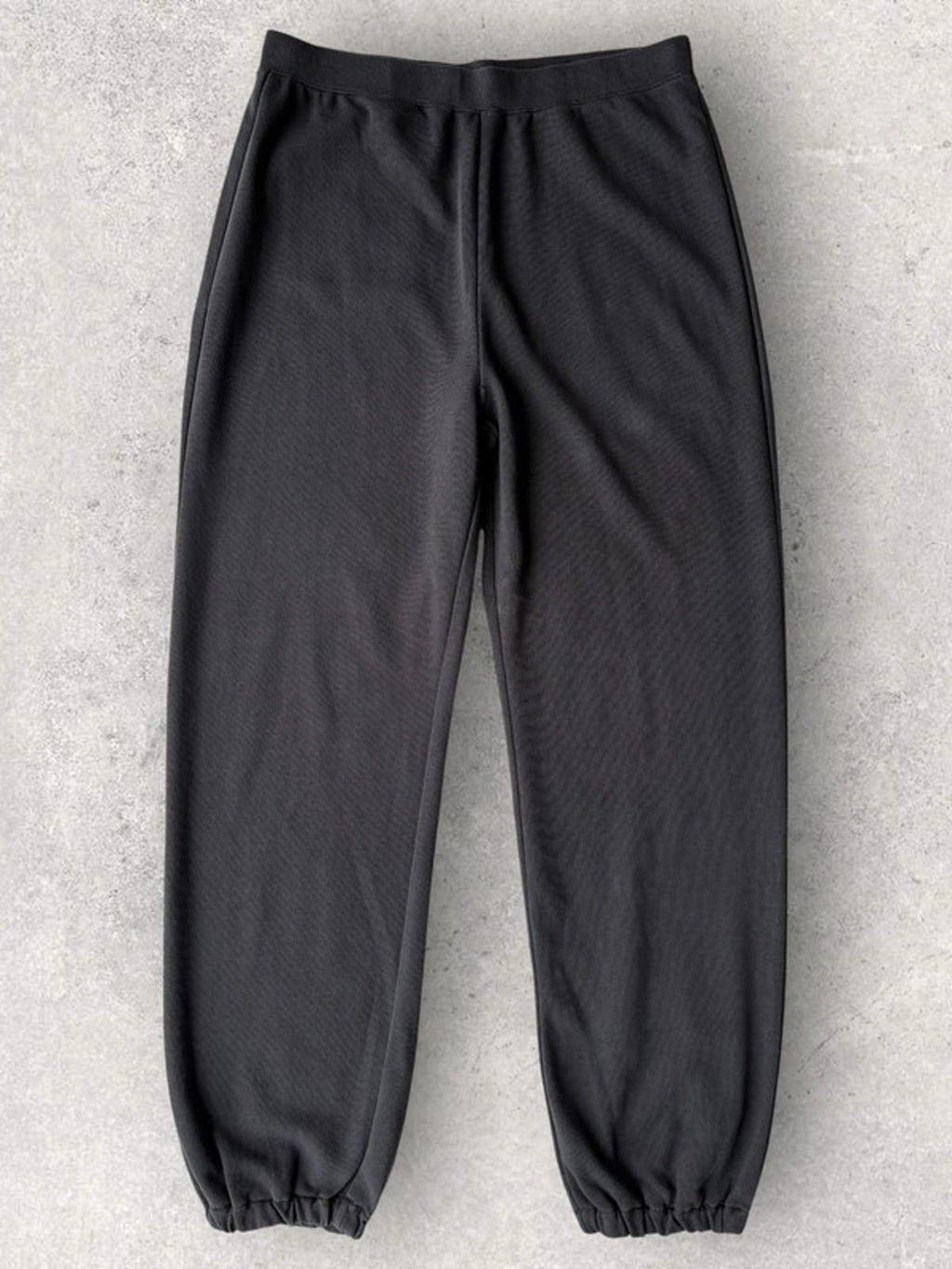 Japanese Cotton Blend Relaxed Fit Joggers Grey Size L