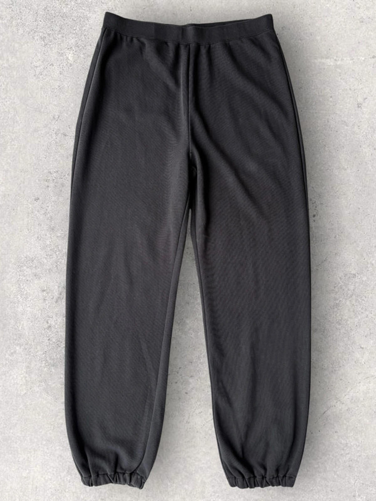 Japanese Cotton Blend Relaxed Fit Joggers Grey Size L
