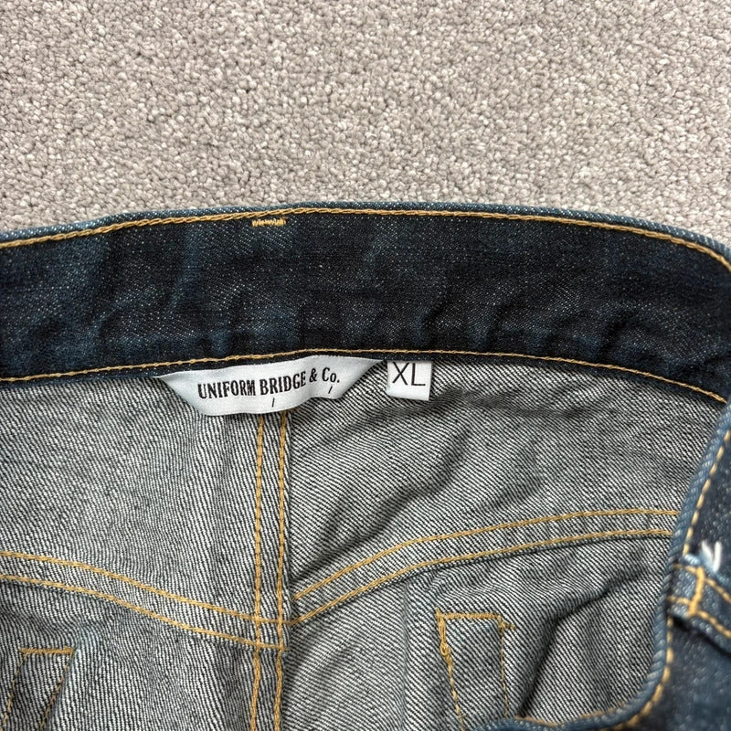 Uniform Bridge Selvedge Denim Jean Indigo W36