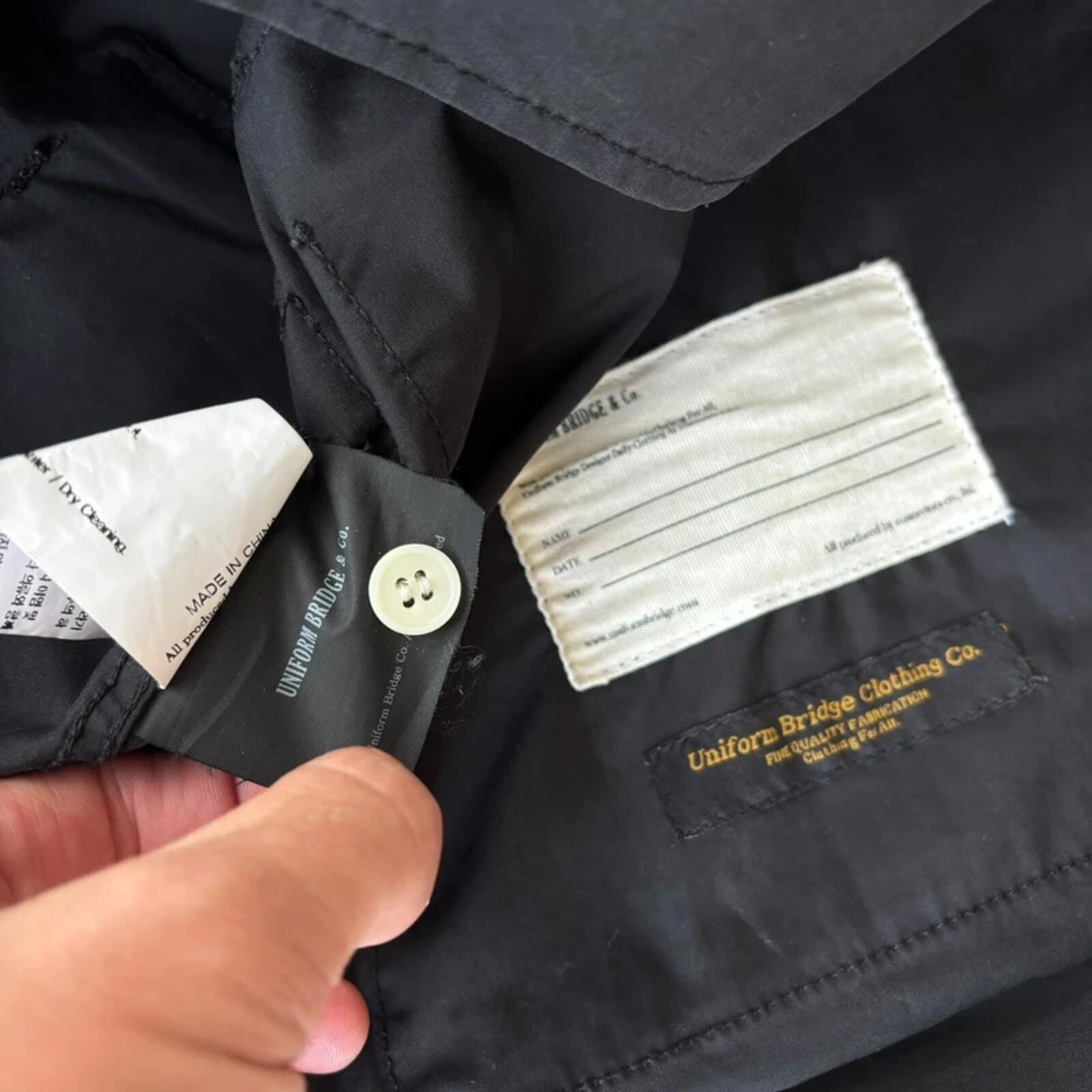 Uniform Bridge Bermuda Fishing Shirt Black L