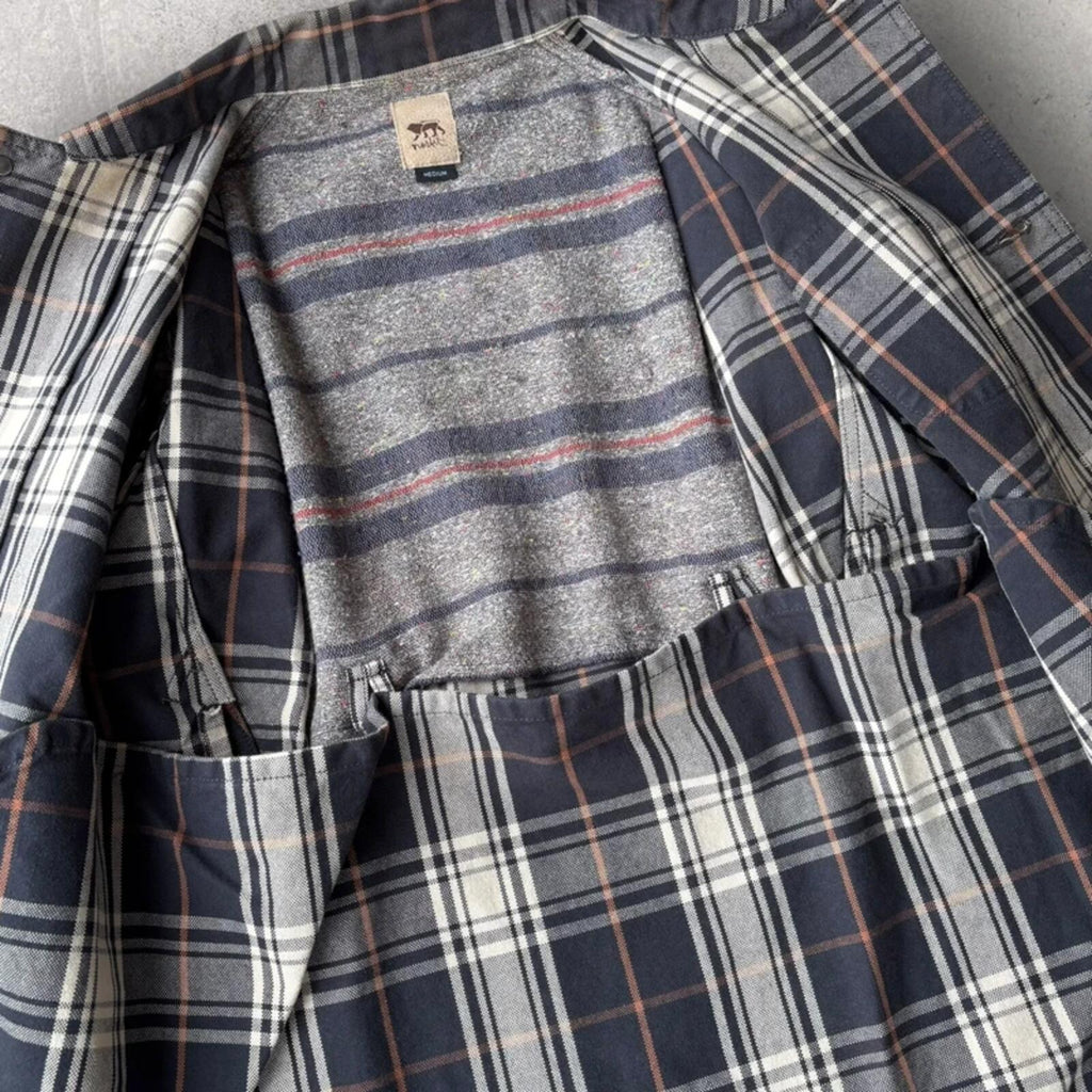 Norbit By Hiroshi Nozawa Utility Check Overshirt M