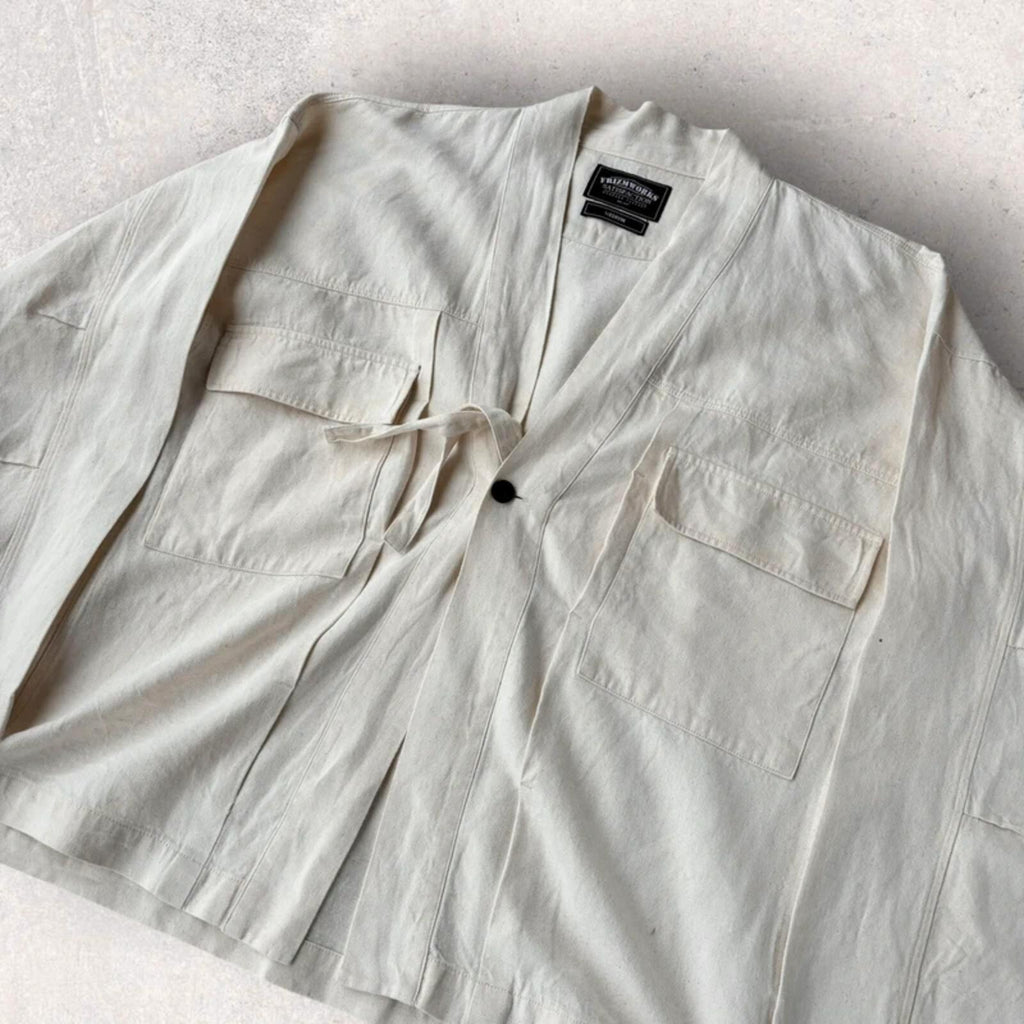 Frizmworks Linen Durumagi Jacket Natural M