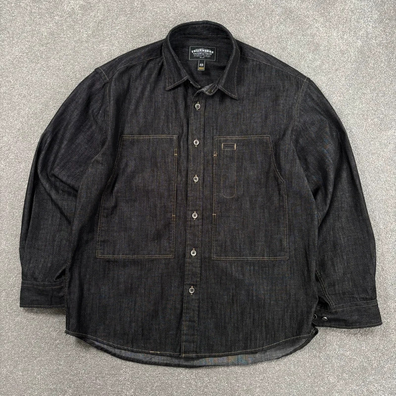 Frizmworks Carpenter Work Shirt Black M