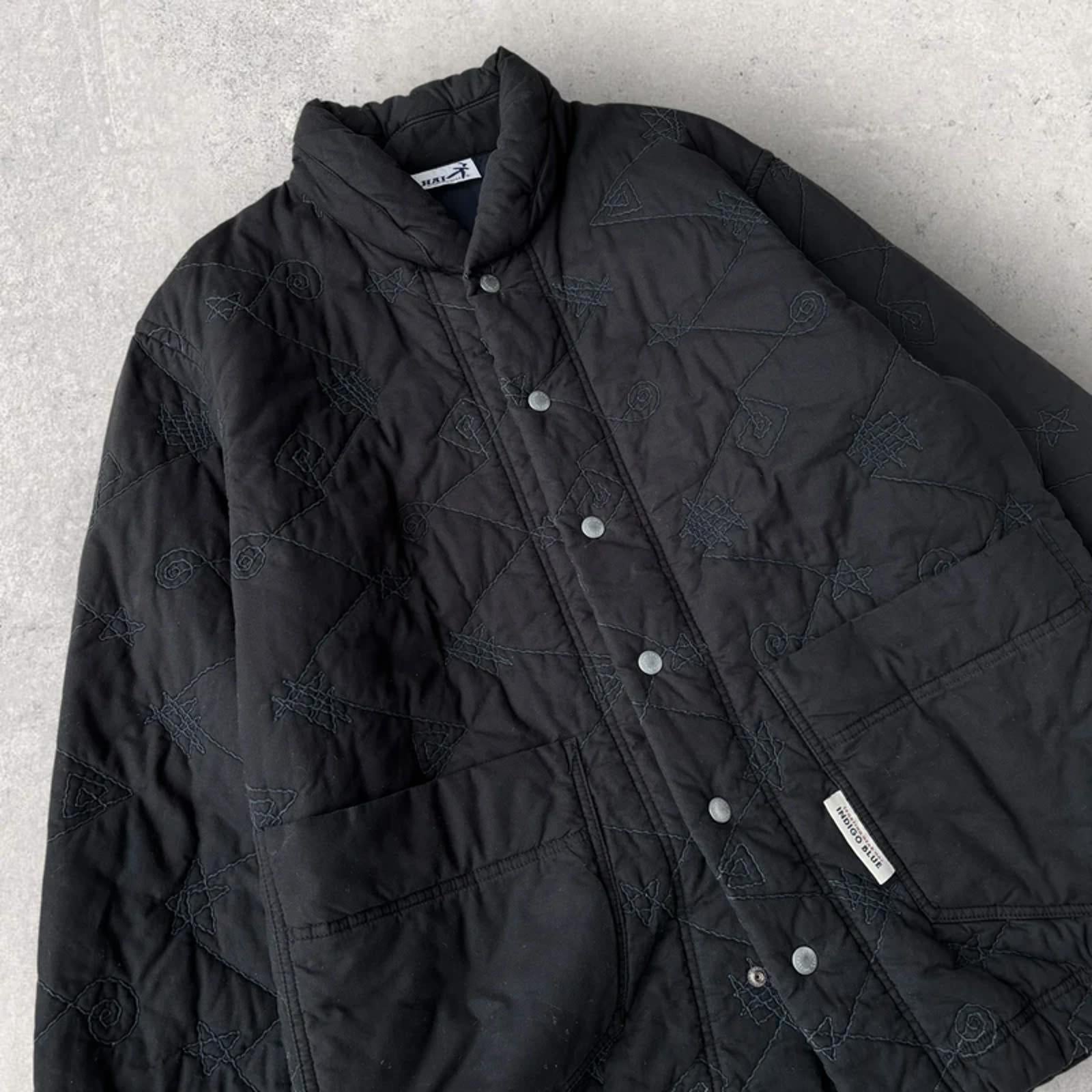 HAI By Issey Miyake Vintage Quilted Jacket Black M Japan Import