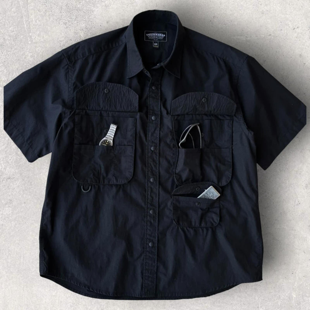 Frizmworks Ripstop Fishing Shirt Black M