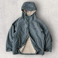 Gramicci Fleece Lined Mountain Parka Blue S Japan Import Gorpcore