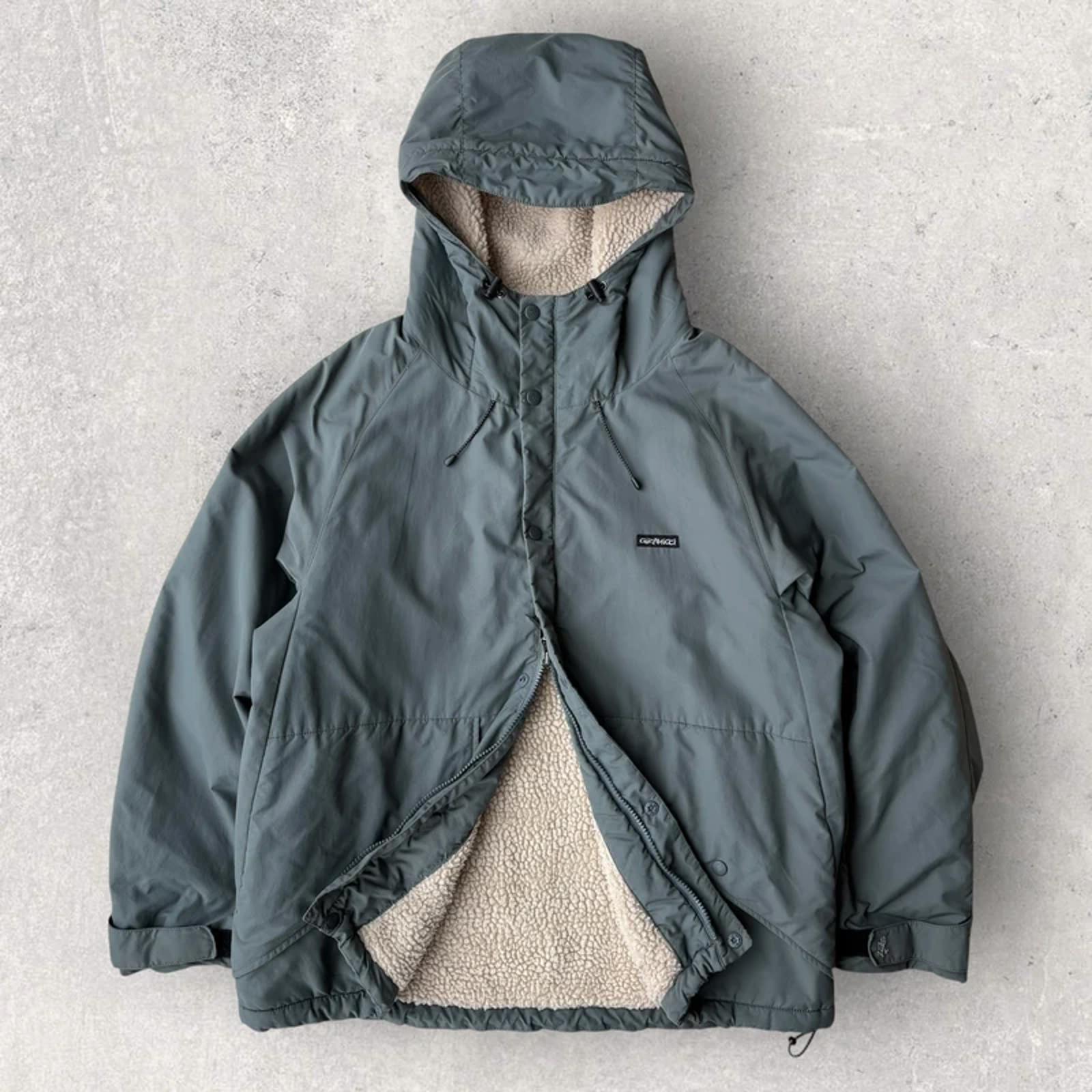 Gramicci Fleece Lined Mountain Parka Blue S Japan Import Gorpcore