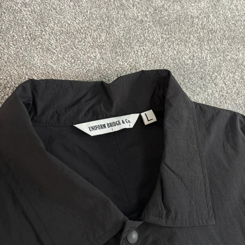 Uniform Bridge Nylon Pullover T Shirt Black L