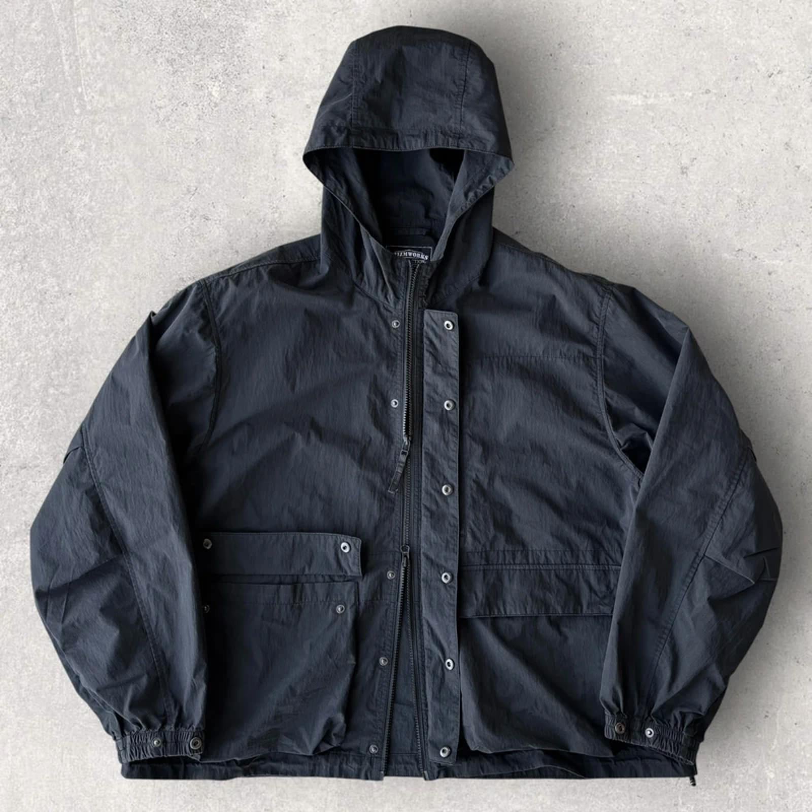 Frizmworks CN Utility Wind Parka Black L Korea Import Techwear
