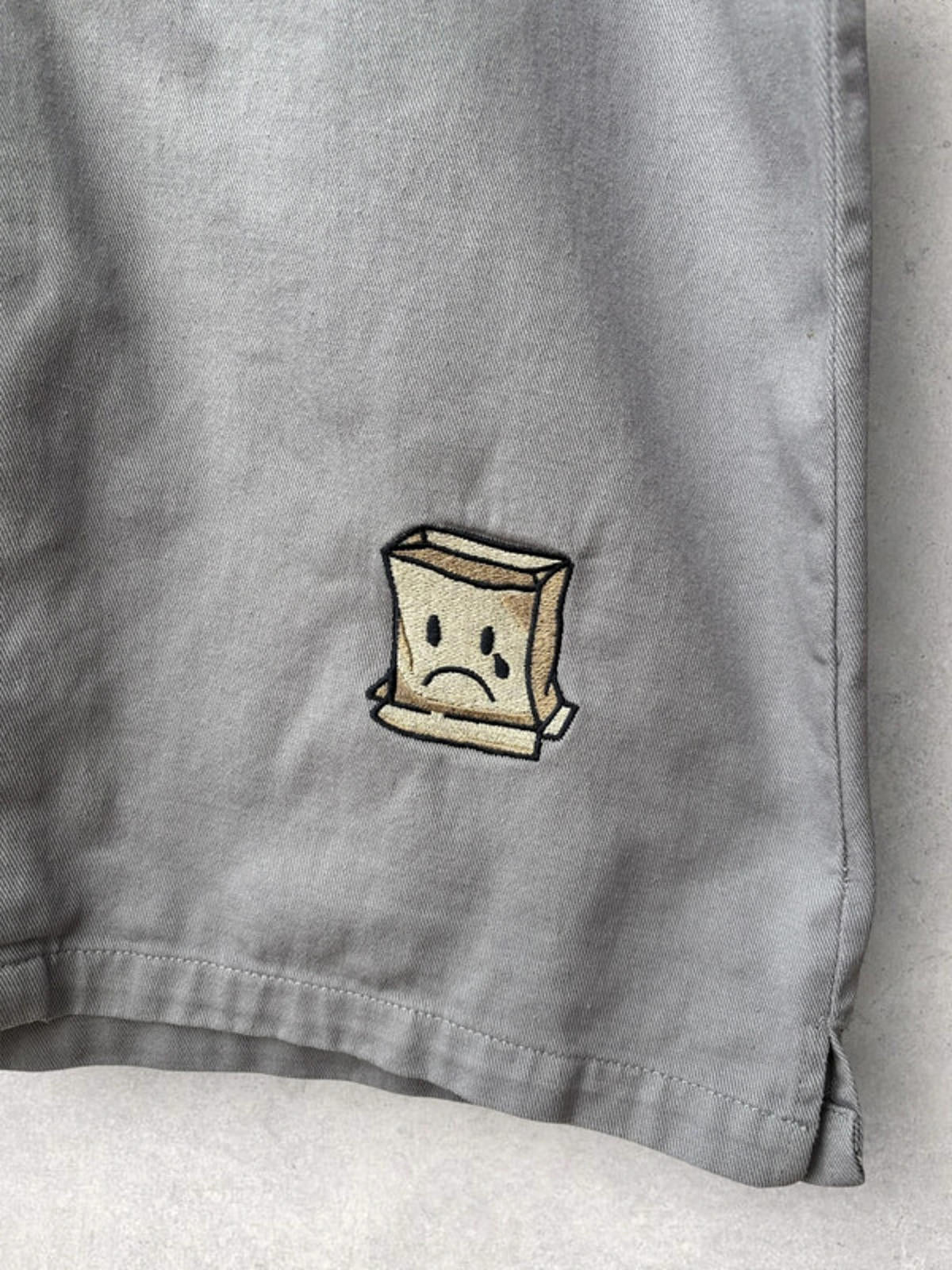 Derschutze Valentines Shirt Grey Size S