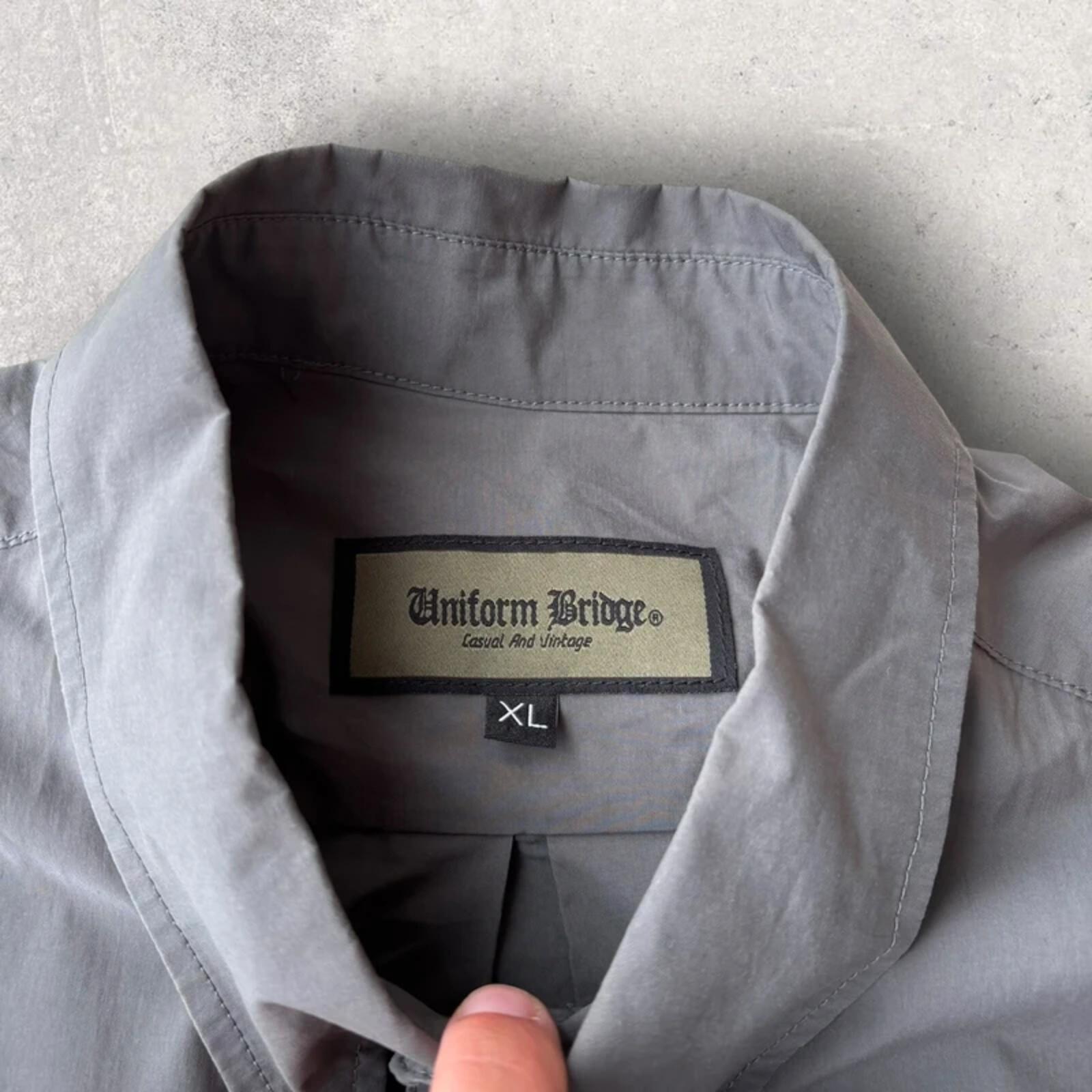 Uniform Bridge Monster Pocket Shirt Grey XL