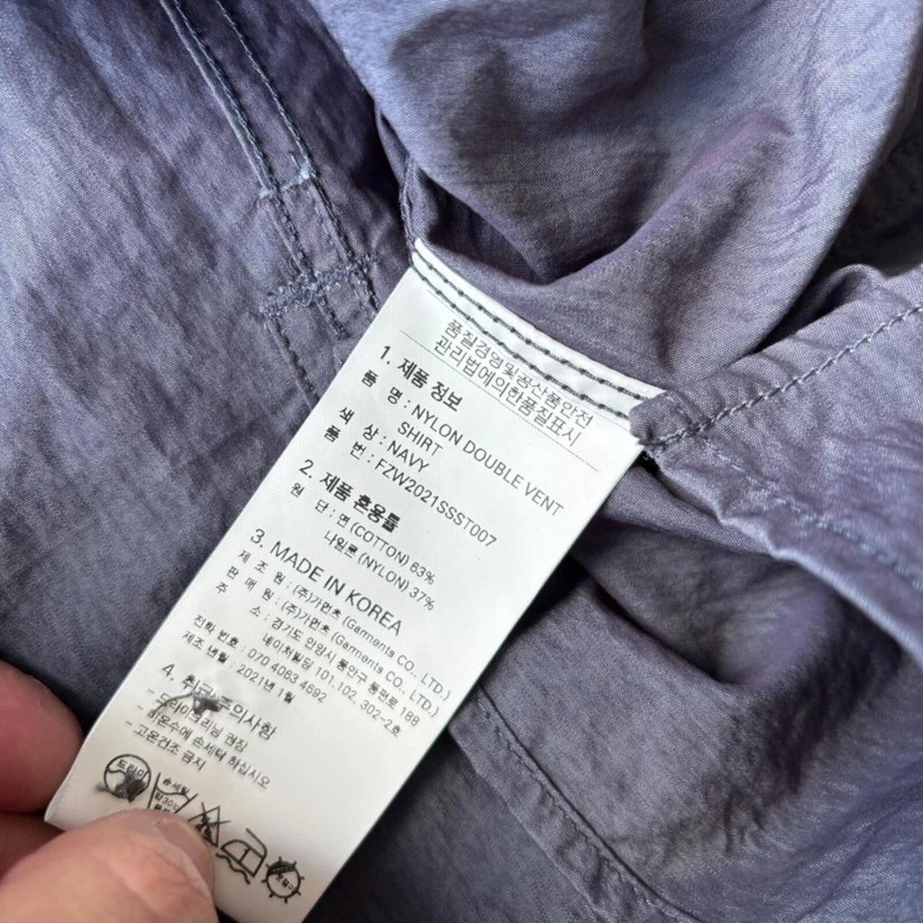 Frizmworks Nylon Vent Shirt Navy M BNWT