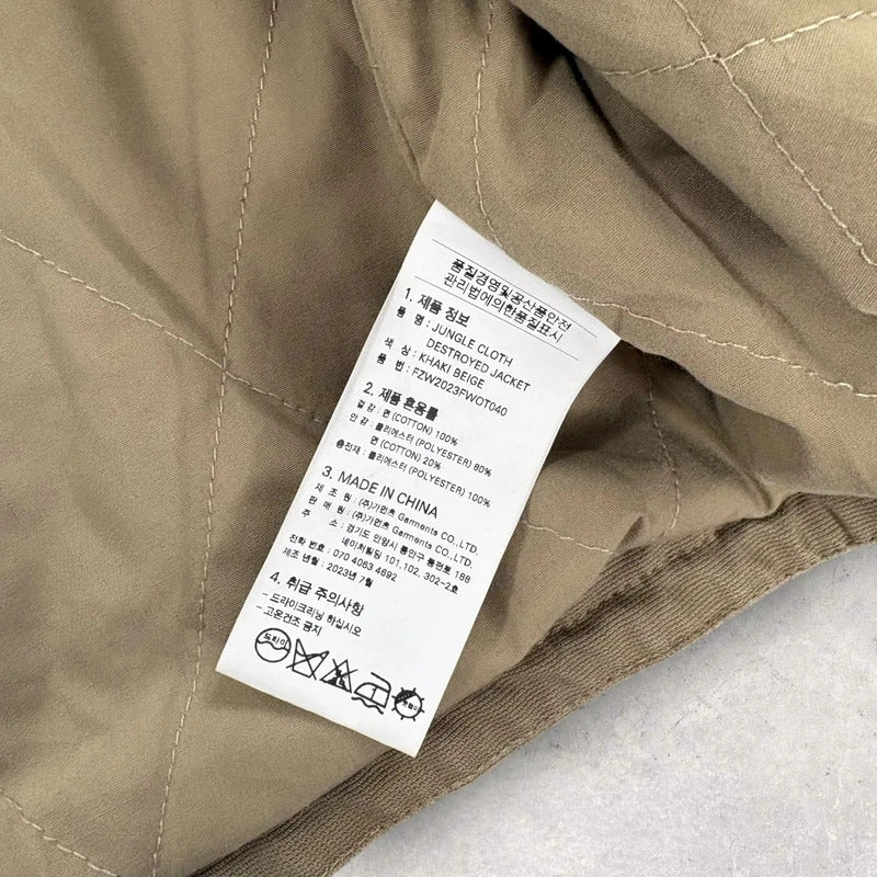 Frizmworks Canvas Work Jacket Khaki XL