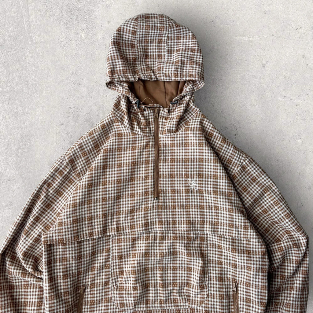 Ayker Natural Check Anorak Jacket Beige L