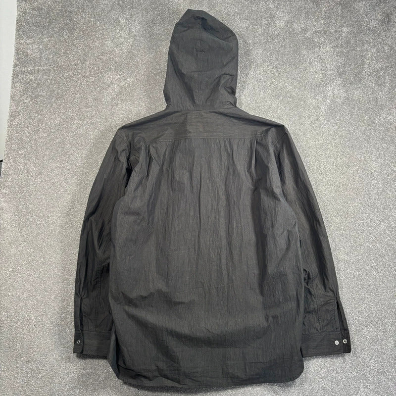 Uniform Bridge Brushed Utility Jacket Black L