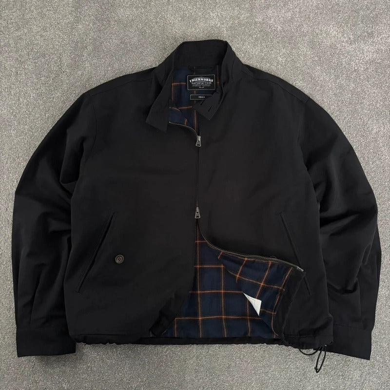 Frizmworks Buddy Cropped Harrington Black S