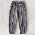 San San Gear Pleated Relaxed Track Pant Grey M Korea Import Streetwear