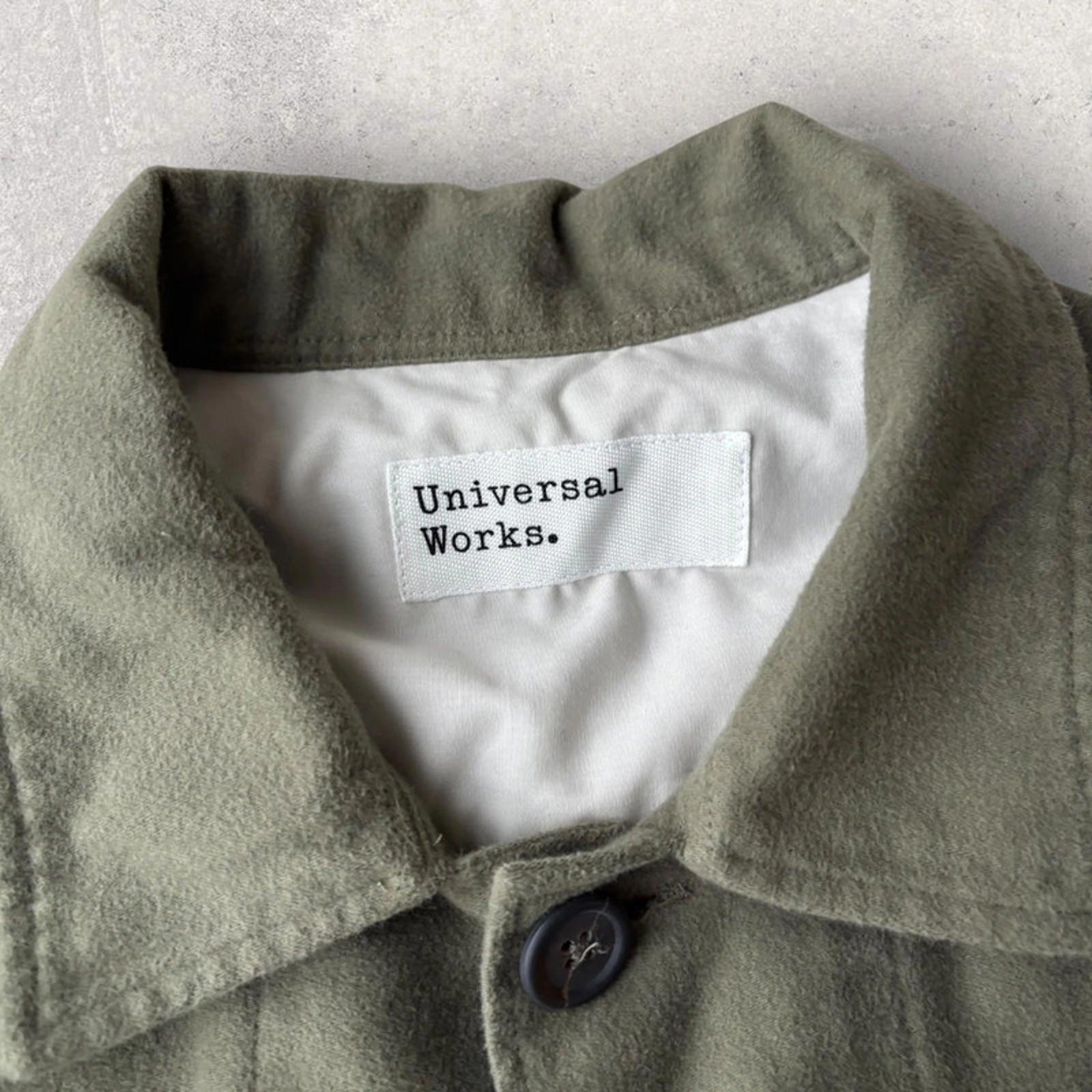 Universal Works Utility Overshirt Green S