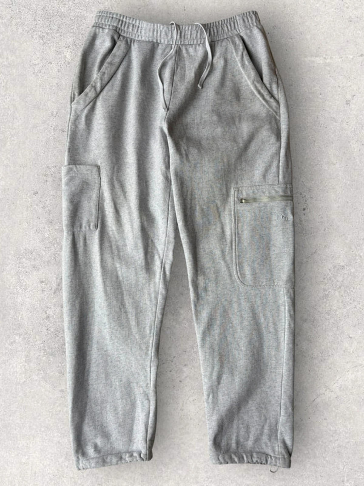 Dime MTL Cargo Joggers Grey Size M
