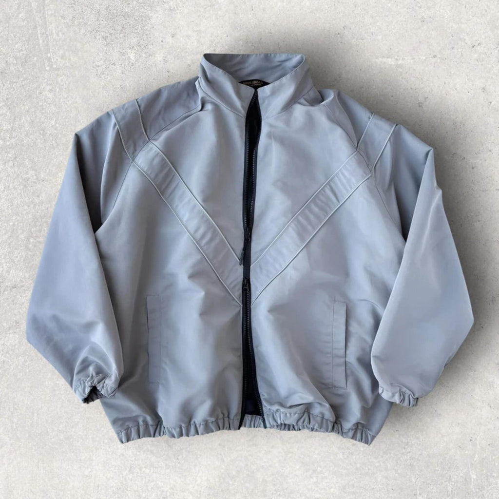 Uniform Bridge Boxy Track Jacket Ash Grey M