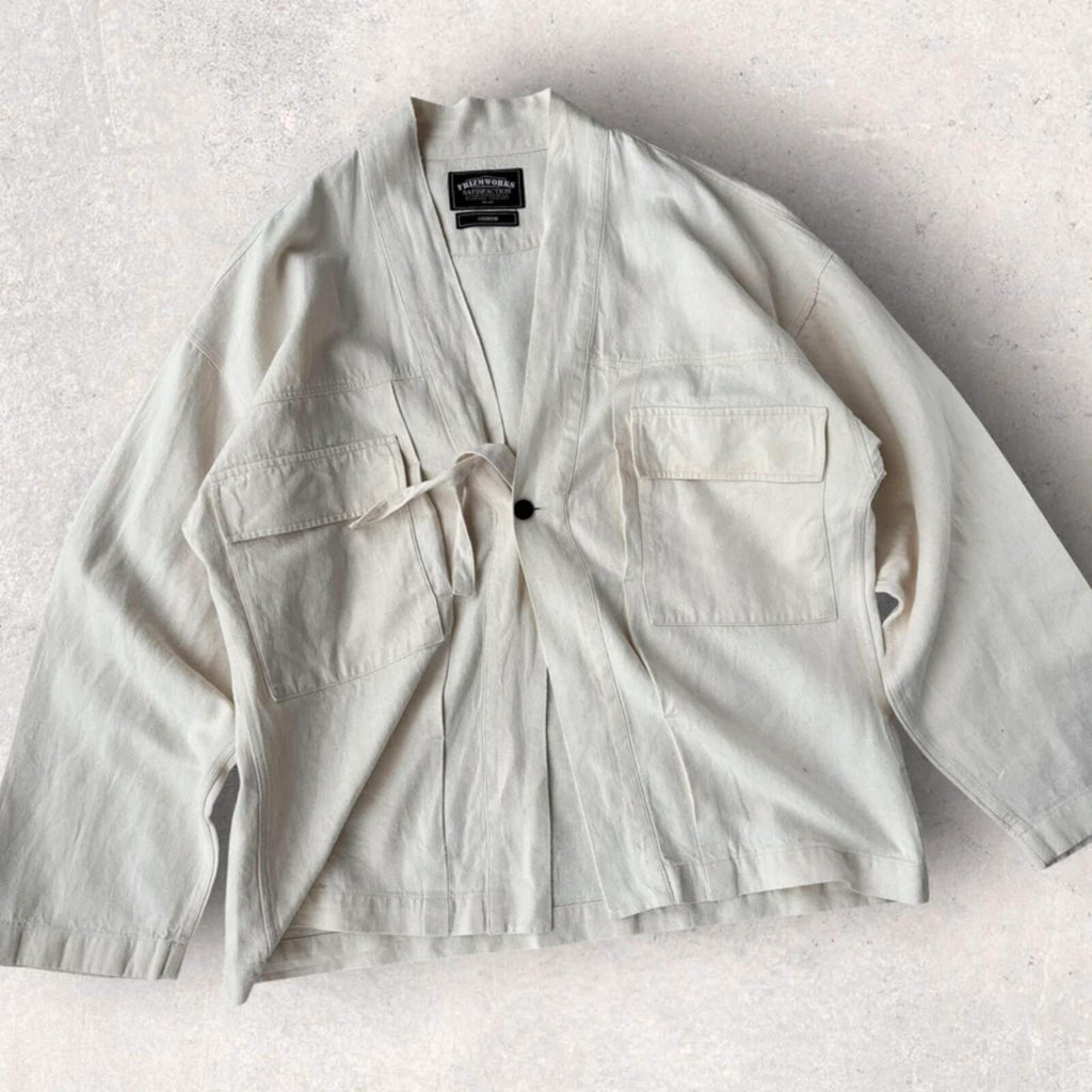 Frizmworks Linen Durumagi Jacket Natural M