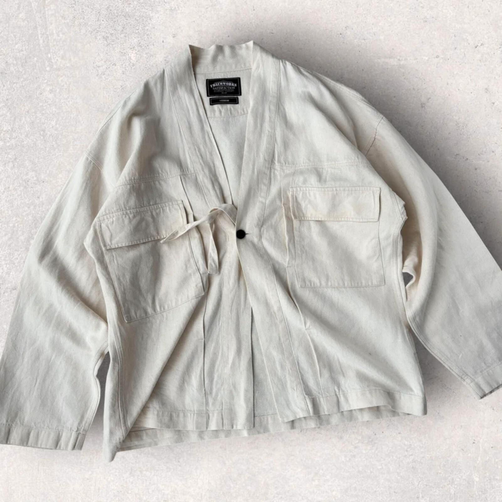 Frizmworks Linen Durumagi Jacket Natural M