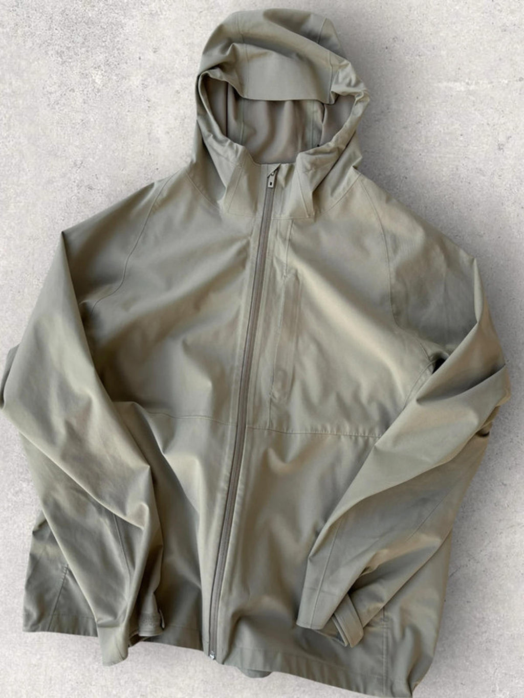 Uniqlo Blocktech 3D Cut Windbreaker Beige Size XL