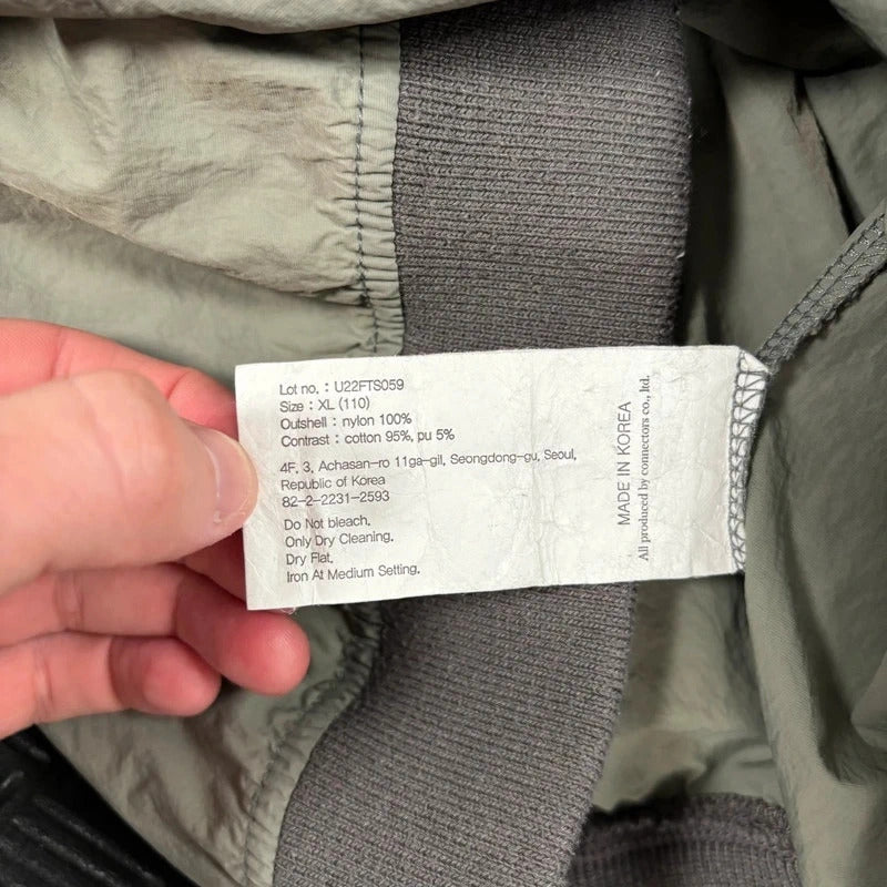 Uniform Bridge Nylon Shell Jumper Sage XL