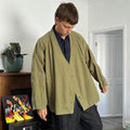Uniform Bridge Herringbone Kendo Jacket Olive L