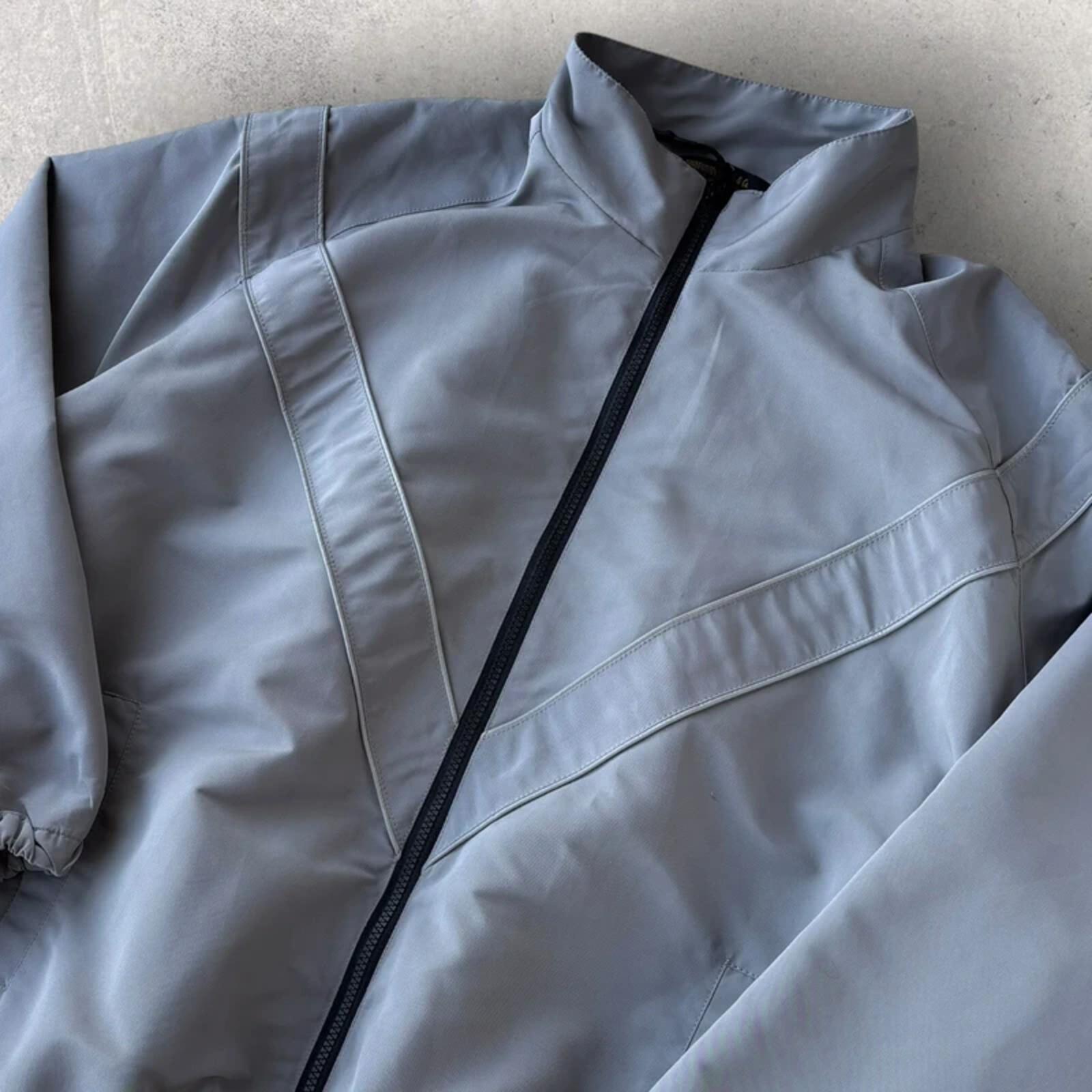 Uniform Bridge Boxy Track Jacket Ash Grey M