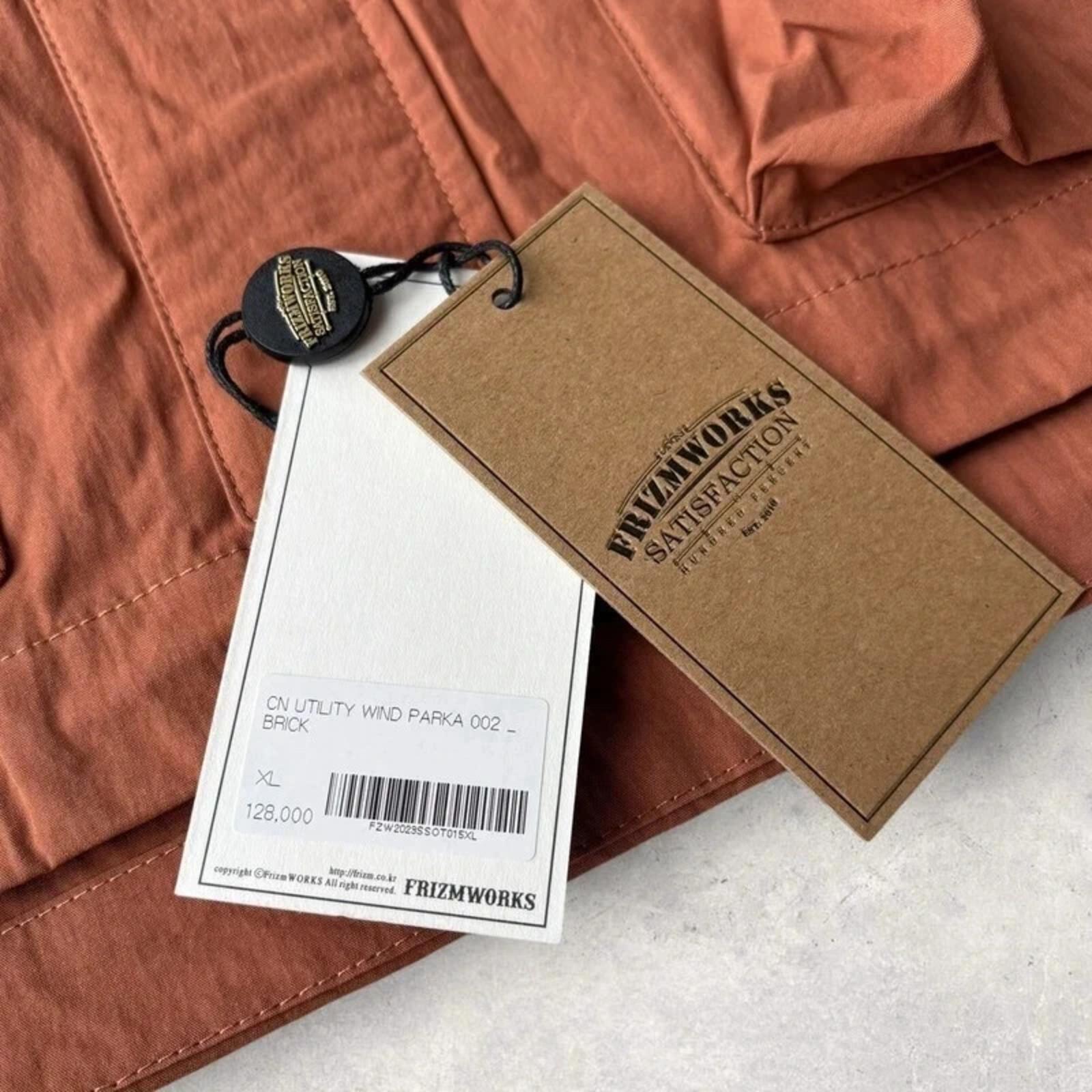 BNWT Frizmworks CN Utility Wind Parka Brick XL