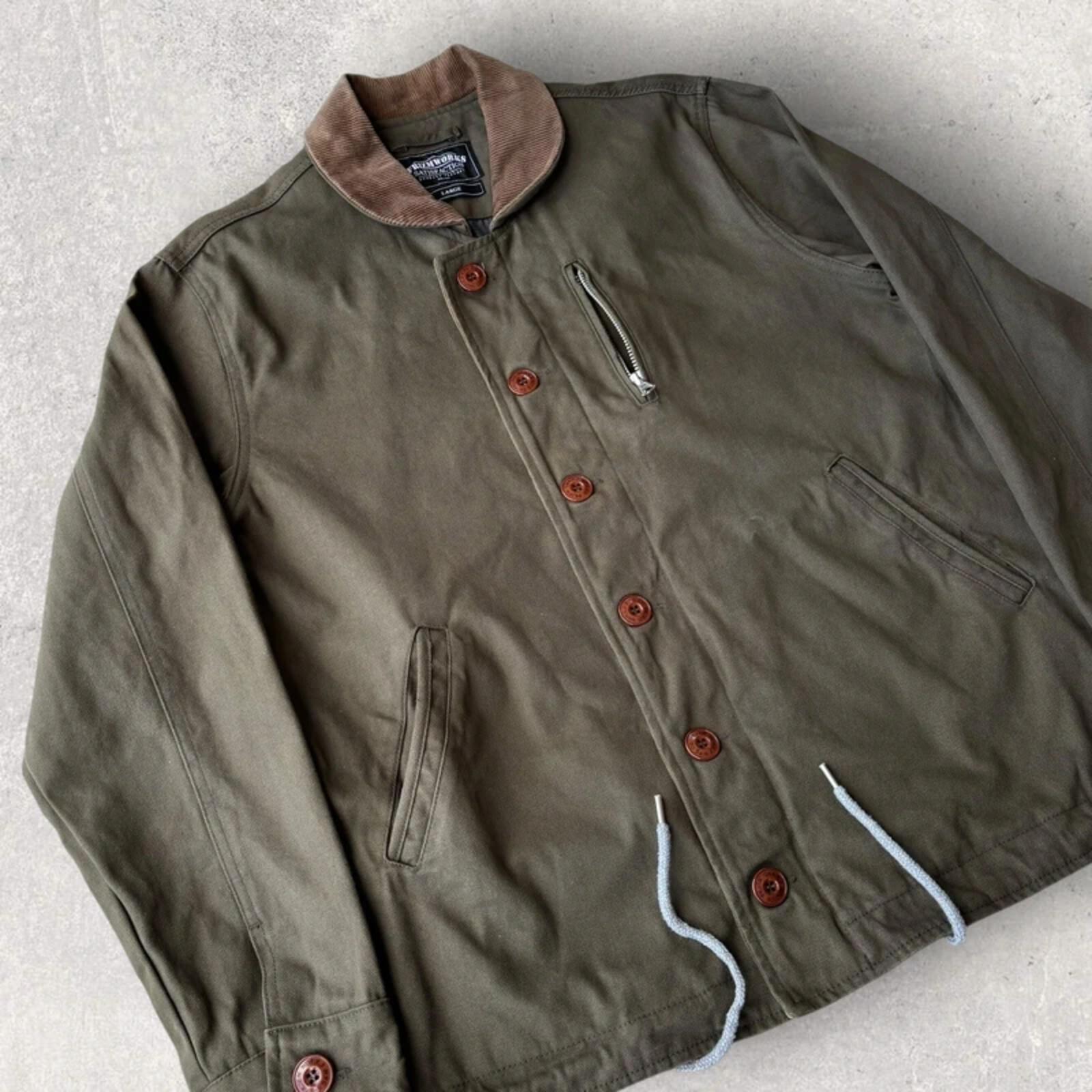 Frizmworks Durable N-1 Deck Jacket Olive L