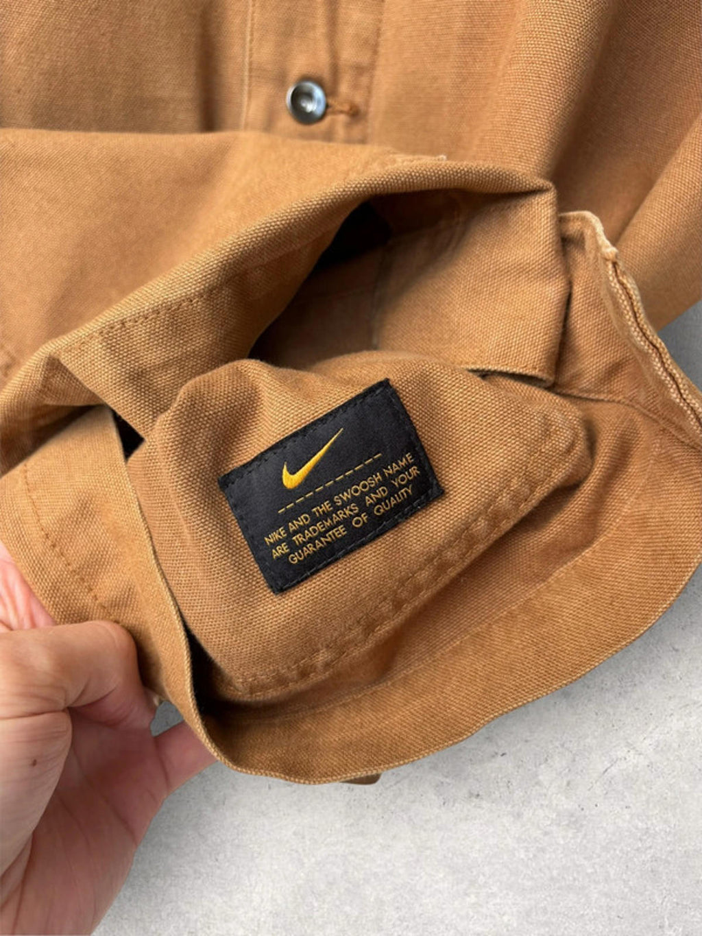 Nike Chore Overshirt – Tan - Size M - Rare